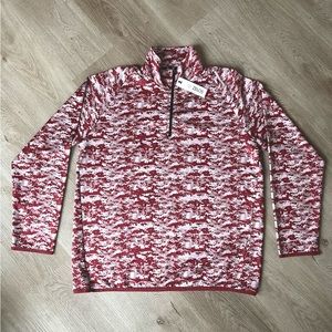 Camo Quarter Zip Pullover